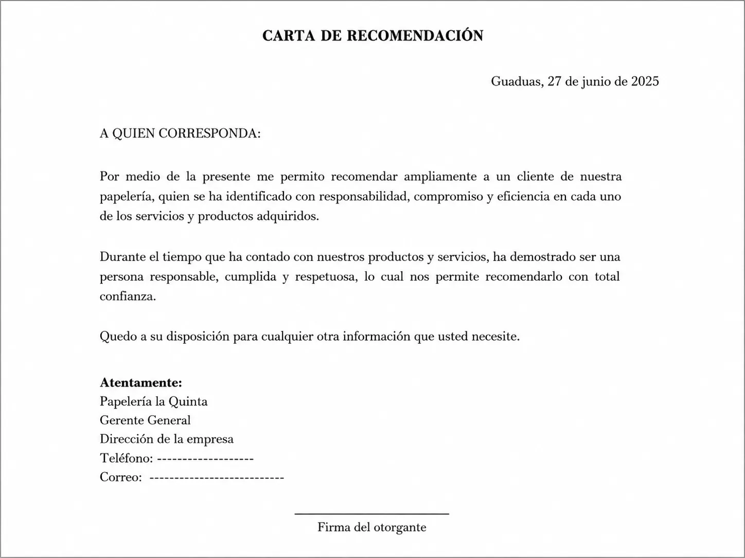 Documentos — La Quinta